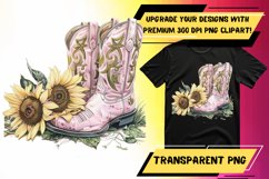 Springtime Savanna: Watercolor Floral Sublimation Product Image 1