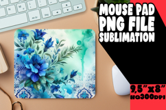 UNIQUE MOUSE PAD GIFT MAGIC, Watercolor Patter Product Image 1