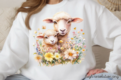 Mothers Day Animals Clipart PNG Product Image 1