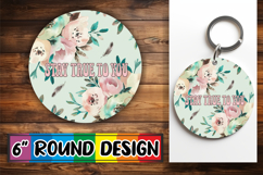 Joyful Circle Ornaments Magic, Flower Quote Product Image 1