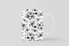 Black &amp; White Floral V04 Seamless Patterns Collection Product Image 3