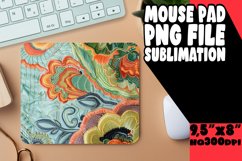 Modern Embroidered Floral Sublimation Product Image 1