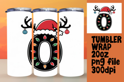ELEGANT 20oz Tumbler Graphic for DIY , Christmas Product Image 1