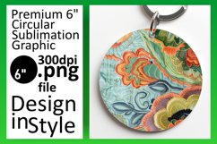 Dynamic Circle Sublimation Coaster Selection Product Image 1