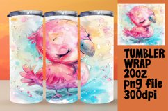 Adorable Animal Party Sublimation Tumbler Design - 20oz Product Image 1
