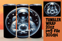 Bespoke 20oz Tumbler Artwork , Astronaut Product Image 1