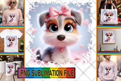 Cozy TSHIRT Gift Ideas PNG, 3D Dog Product Image 1