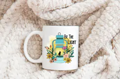 Christian Quote Sublimation - Faith Saying | Be The Light Product Image 4
