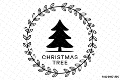 Christmas Tree Svg | Christmas Svg | Svg Cut Files Product Image 1
