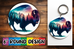 Unique Round Designs for Gifts PNG, Animals Art Product Image 1
