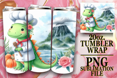 ENCHANTING ADVENTURES 20oz TUMBLER WRAP, Dino Product Image 1