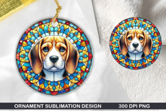 Animals Stained Glass Ornament Bundle, 30 High-Quality PNG Product Image 4