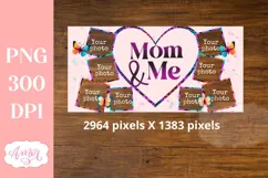 Mom and Me Photo sippy cup sublimation, 12oz kids tumbler Product Image 3