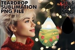 RADIANT TEARDROP EARRINGS PNG, Spring Product Image 1