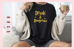 Wizard Bachelorette Party Saying SVG | Drunk Dangerous Product Image 4