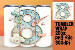 Galaxy Dreams: 20oz Tumbler Wrap Designs Product Image 1