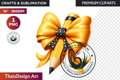 Girly Back to School teacher PNG Clipart Classroom decor Product Image 1