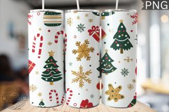 Christmas Tree Tumbler Wrap -High Quality 300 Dpi Product Image 1