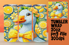 CUSTOMIZED 20oz Tumbler Wrap Design , Goose Product Image 1