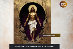 Christian Bible Journaling Digital Paper Religious Ephemera Product Image 3