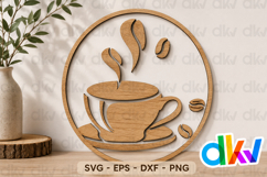 Coffee Bar SVG Laser Cut File Product Image 1