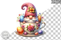 Easter Gnome Sublimation - Clipart PNG Design Product Image 1