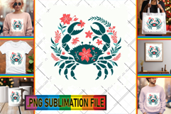 Joyful TSHIRT Sublimation Ideas, Flower Animals Product Image 1