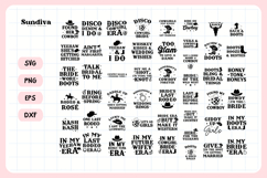 50 Cowgirl Bachelorette Party Sayings SVG Bundle Product Image 3