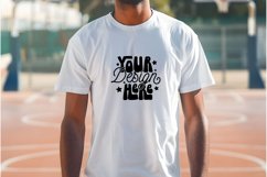 Gildan 64000 Tshirt Mockup, White Tshirt Mockup 64000 Product Image 1