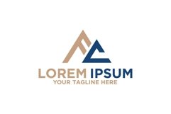 Letter FC, Triangle Mountain Product Image 1