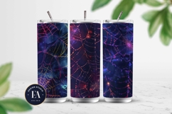 Neon Cobweb Digital Papers, Spooky texture Product Image 2