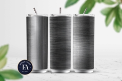 Silver Metallic Texture |Brushed Metal Background Product Image 2