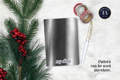 Silver Metallic Texture |Brushed Metal Background Product Image 4