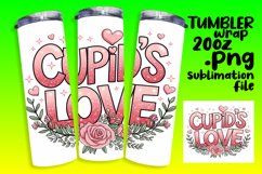 LUXURIOUS 20oz Tumbler Template , Valentines Product Image 1