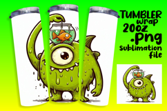 GLAMOROUS 20oz Tumbler PNG Design , Monster Product Image 1