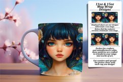 CUSTOMIZED PNG for 15oz Mug Wrap , Fairy Product Image 1