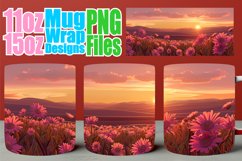 Springtime Scenic Mug Wrap - Sublimation 11oz &amp; 15oz Product Image 1