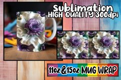 Whimsical Harmony 3D Mug Wrap, 11oz 15oz Sublimation Product Image 1