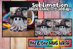 Autumn Whimsy: 3D Halloween Mug Wrap Sublimation Product Image 1