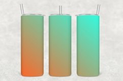 Ombre Gradient Tumbler Wrap Sublimation Product Image 1