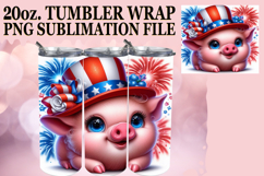 GIFT OF RADIANCE 20oz TUMBLER WRAP, USA Animals Product Image 1