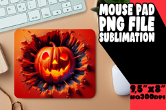 UNIQUE MOUSE PAD GIFT MAGIC, 3D Pumpkin Product Image 1