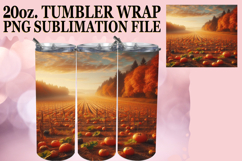 Joyful Inspirations 20oz tumbler wrap, Autumn Product Image 1