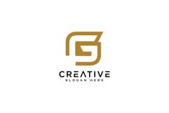 initial letter G logo vector design Product Image 1