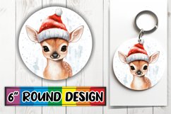 Sophisticated Circle Design for Sublimation , Holiday Animal Product Image 1