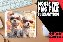 Adventure Companion Mouse Pad Sublimation Product Image 1