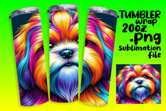 LUSH 20oz Tumbler Artwork for DIY , Dog Product Image 1
