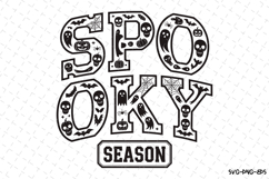 Spooky Season Svg | Halloween Svg | Svg Cut Files Product Image 1