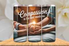 Positive Affirmations 20oz Tumbler wrap Inspirational Quotes Product Image 1