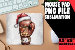 Cheerful Mouse Pad Design PNG, Holiday Product Image 1
